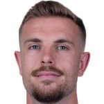 Football player J. Henderson