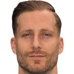 Football player O. Baumann
