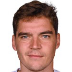 Football player Robert Skov
